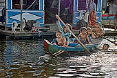 Tonle Sap - Prek Toal floating village  - every day life